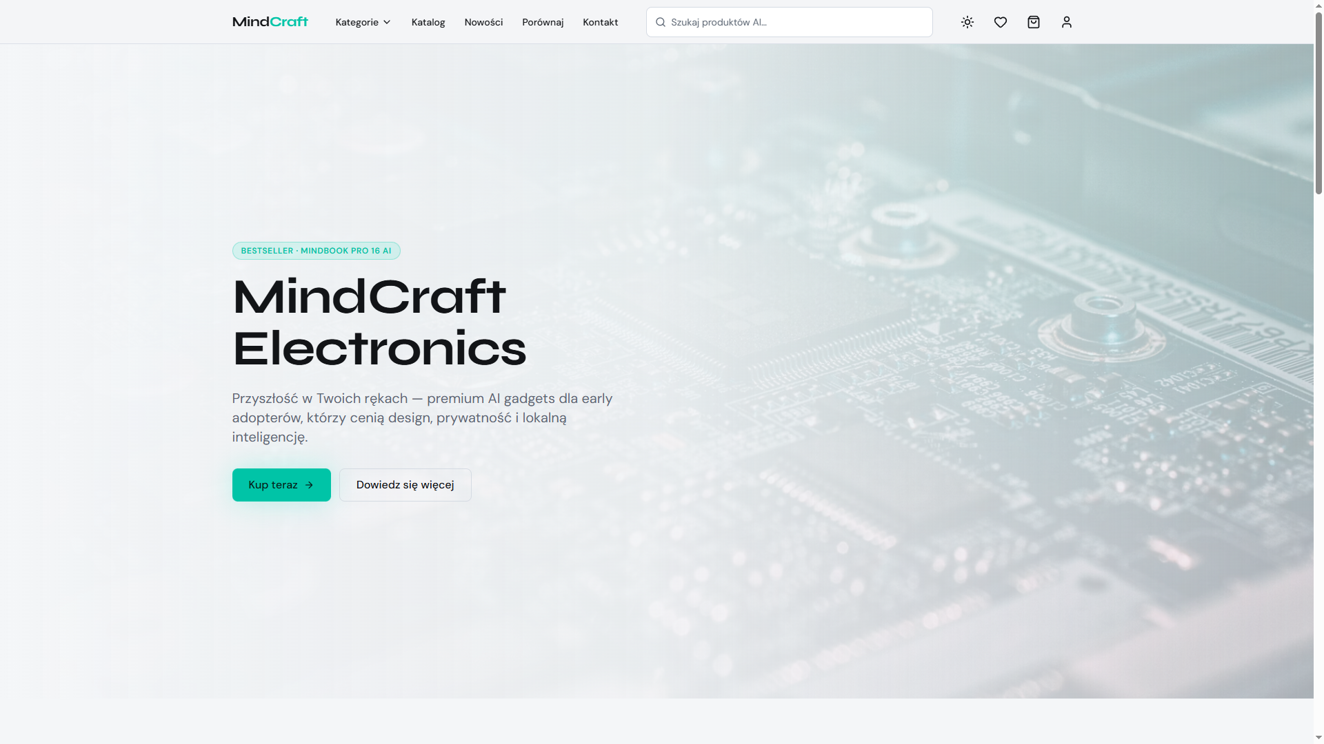 MindCraft Electronics — preview